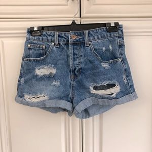Forever 21 denim shorts